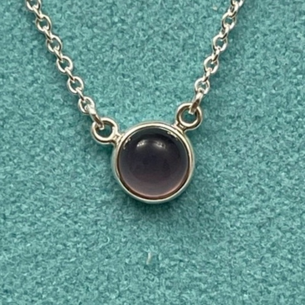 BRAND NEW Authentic Tiffany & Co.Elsa Peretti’s CBTY Chalcedony Cabochon Pendant